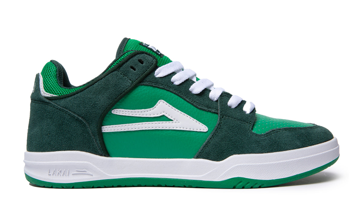 Skate shoes green top