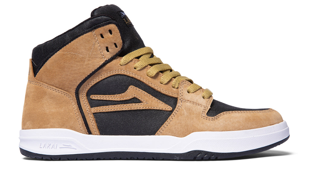 Lakai Telford Skate Shoes - Gold Premium Suede.jpg