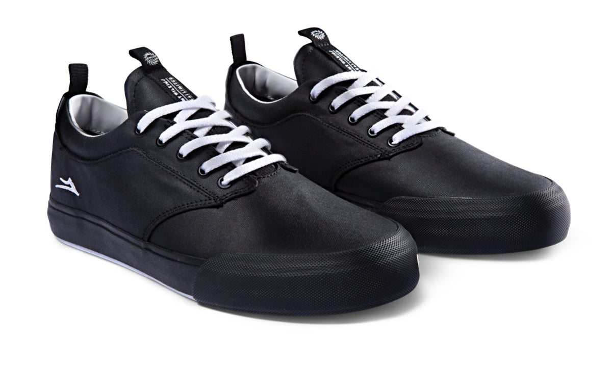 Lakai Wilkins VLK Canvas Skate Shoes - Black 2.jpg