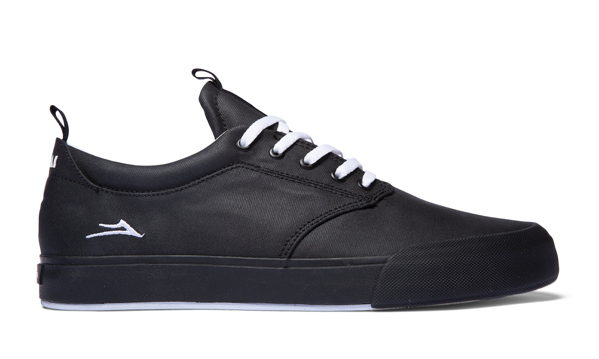 Lakai Wilkins VLK Canvas Skate Shoes - Black.jpg