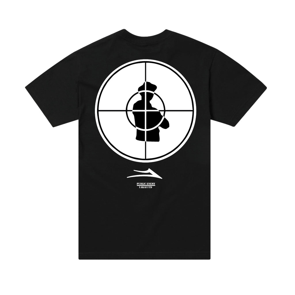 Lakai x Public Enemy Sniper Logo Tee Black_02.jpg
