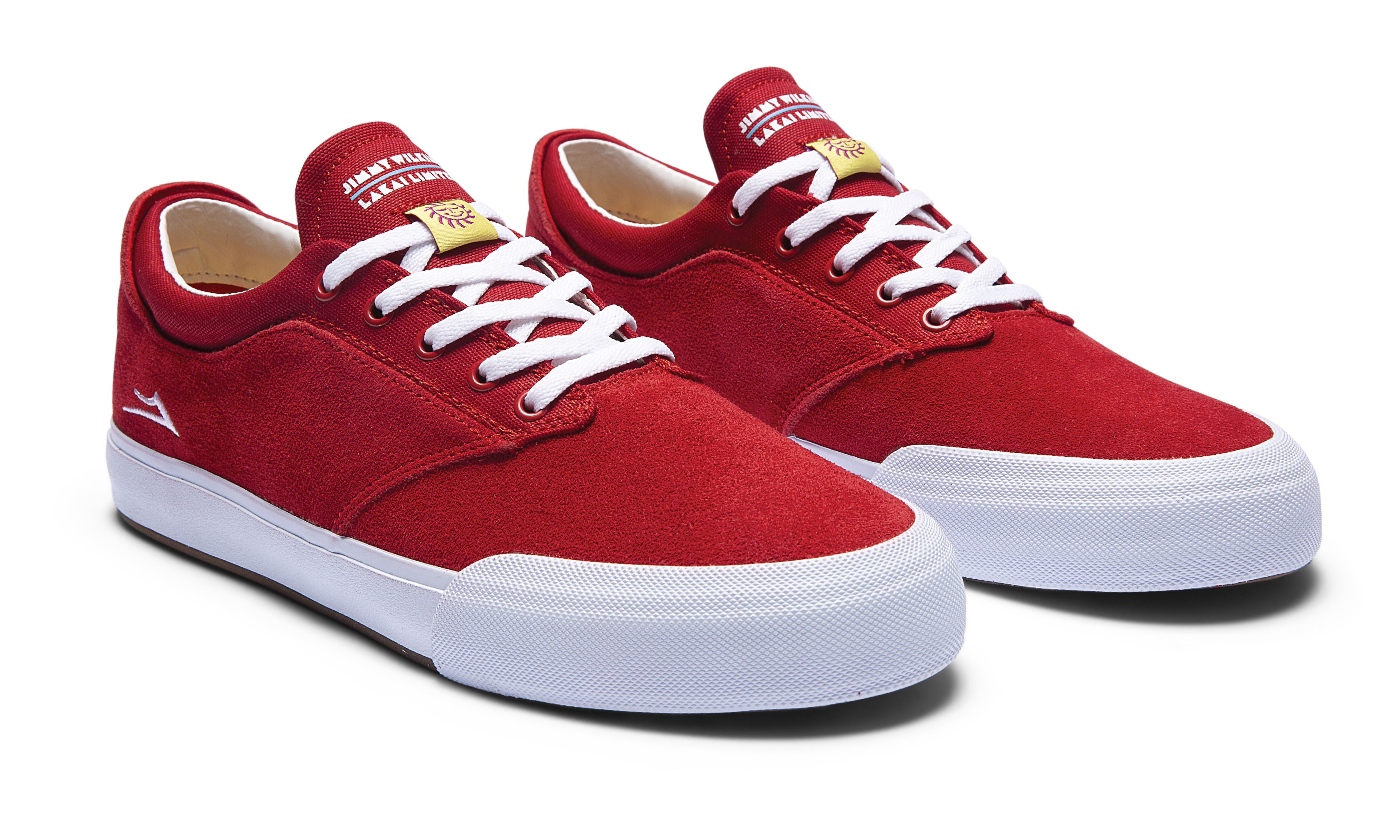 Lakai Wilkins VLK Skate Shoes - Red