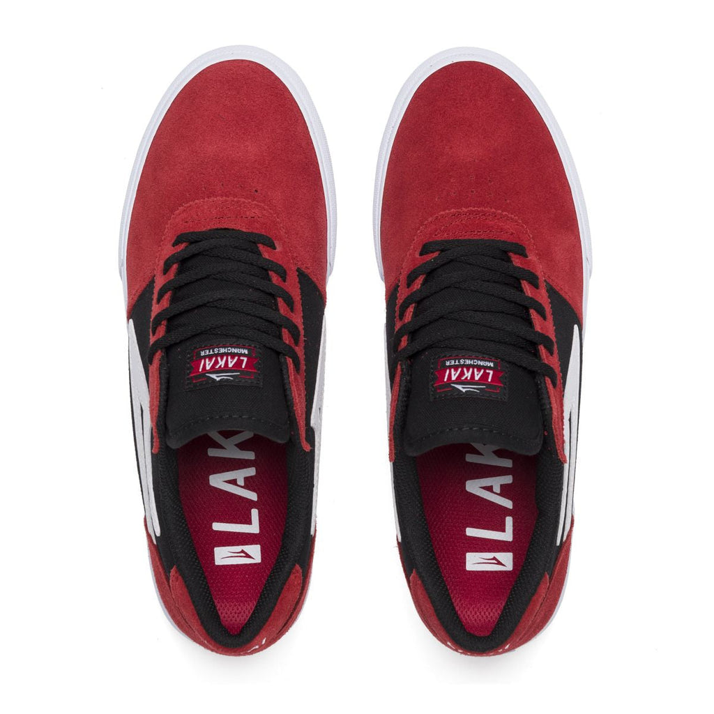 Lakai Manchester Skate Shoes - Red-Black Suede03.jpg