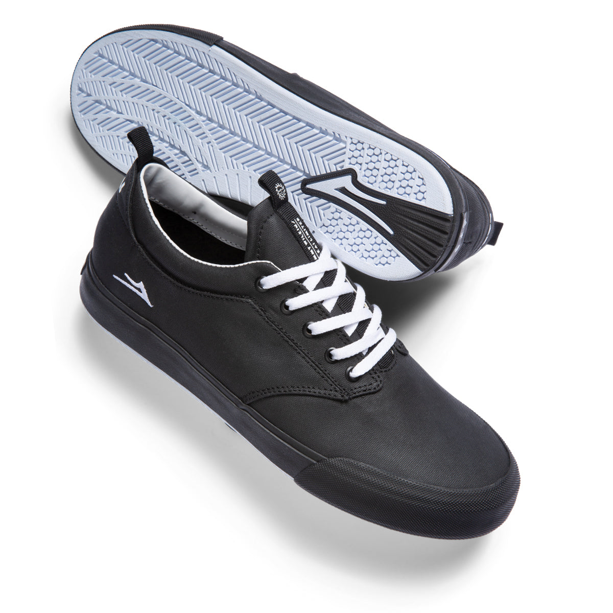 Lakai Wilkins VLK Canvas Skate Shoes - Black 5.jpg