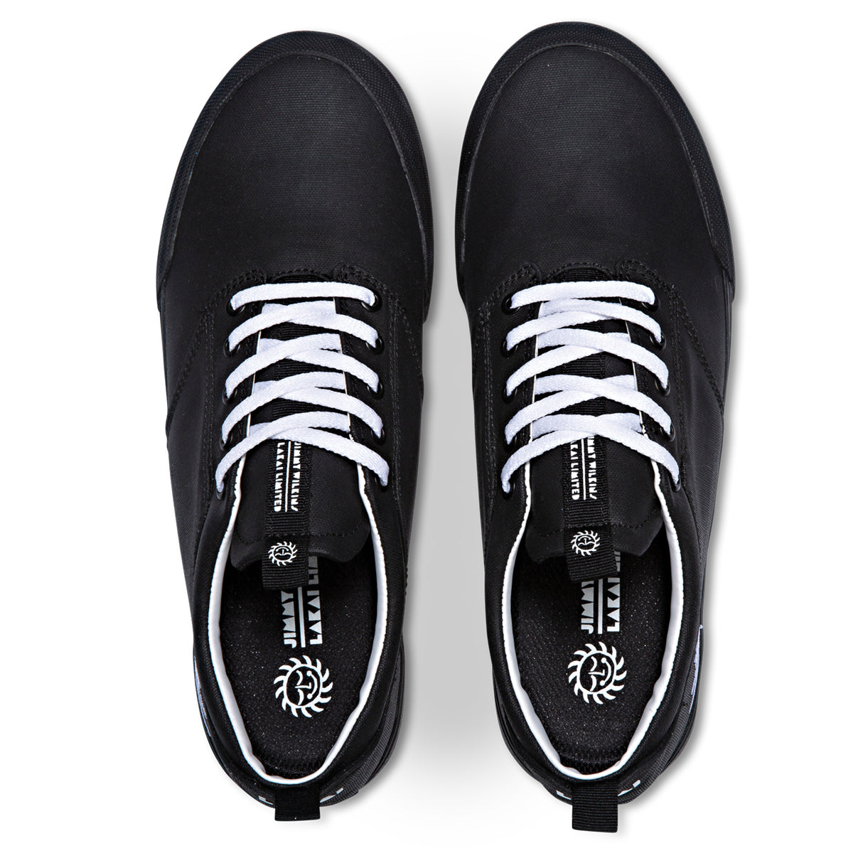 Lakai Wilkins VLK Canvas Skate Shoes - Black 4.jpg
