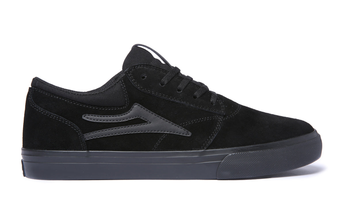 Lakai Griffin Black Black Suede Skateboarding Shoes