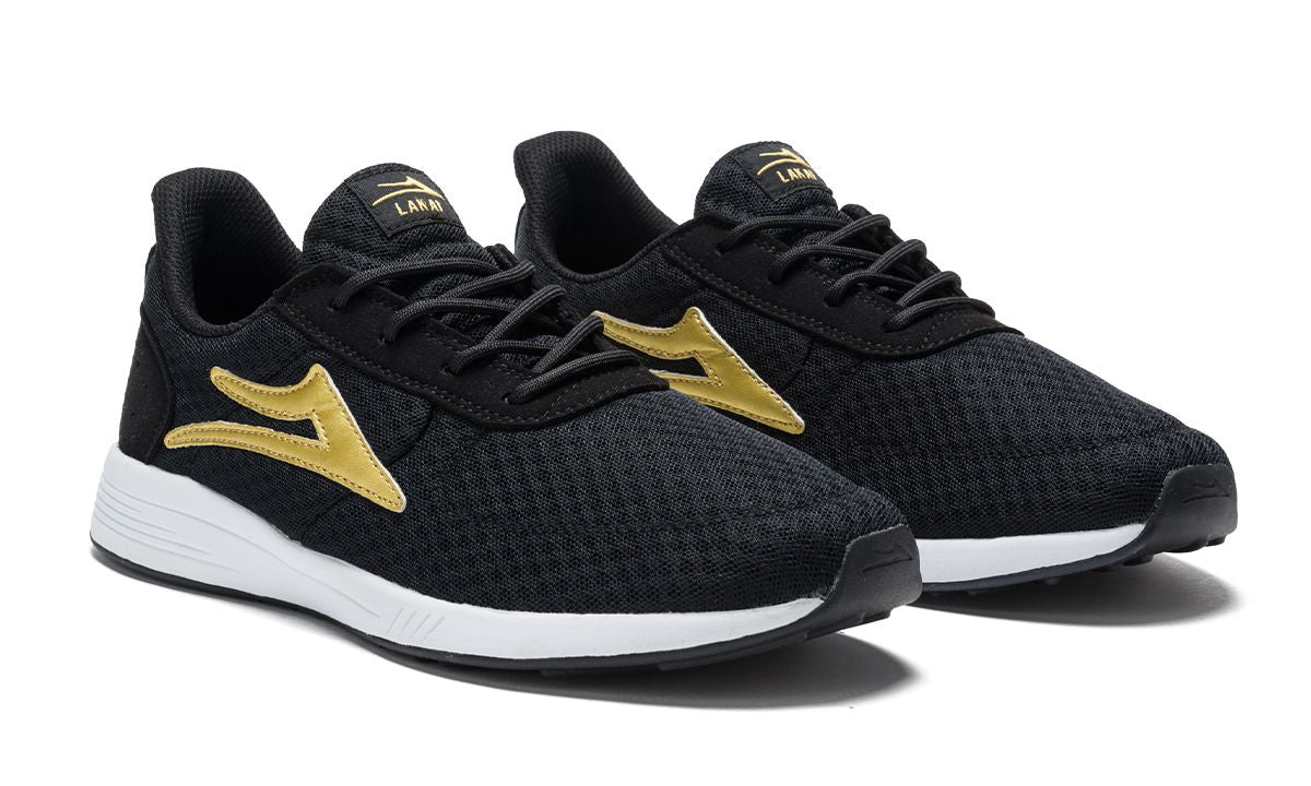 Lakai Evo Black Gold Mesh